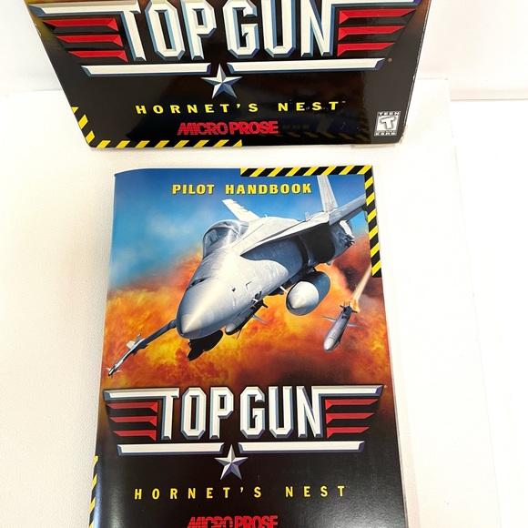 Top Gun Hornet’s Nest vintage 1998 video game combat flight simulation - Picture 5 of 10